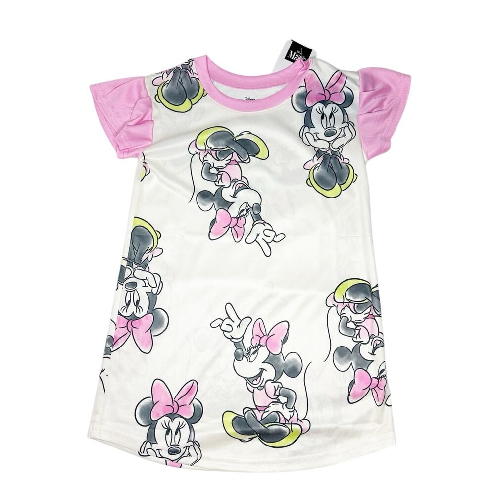 NWT Disney Minnie Mouse Nightgown Size 4